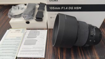 Sigma 105mm f1.4mm Nikon bajonet - 4