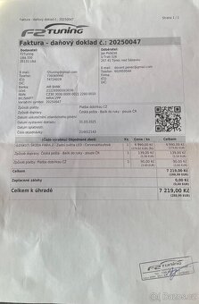 LED světla Fabia 2 - 4