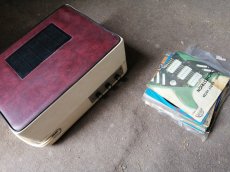 KUFŘÍKOVÝ GRAMOFON Supraphon s Deskami - retro - 4