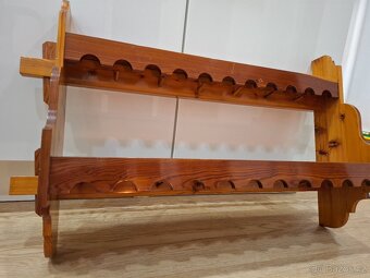 Dřevěná polička na chalupu - 4