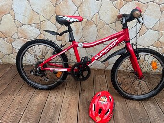 Dětské červené kolo - 4