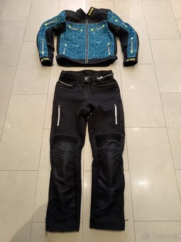 Psí Hubík Martynas-Pánská textilní moto kombinéza,set - 4