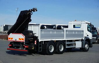 Mercedes-Benz Arocs 2643 6x4 - valník s hydraulickou rukou - 4
