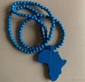 Dřevěná Afrika korále - 4