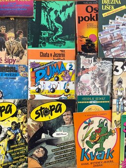 Velká sbírka retro komiksů, časopisů a obrázkových sešitů - 4