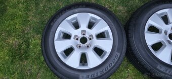 Disky Audi 16" A6, 225/60/16 - letní- pošlu na dobírku - 4