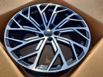 Sada ALU 5x112 R19 design RS ⚫MACHINED BLACK⚫ - 4