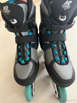 Dámské kolečkové brusle K2 Alexis 80 Alu G-Type vel.41,5 - 4