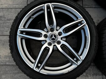 Originál alu kola Mercedes 5x112 R19 w213 zimní Pirelli - 4