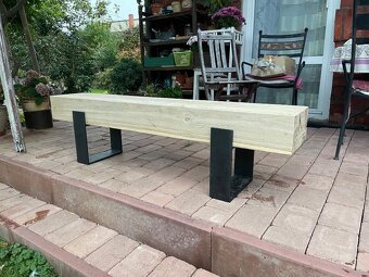 Dubové Masivní lavice DB-A Bänke - 4