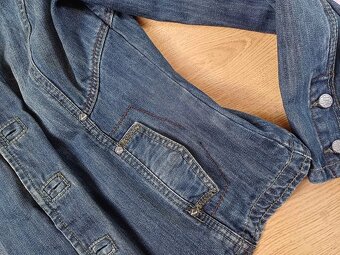 Džínové sako dámské Kenvelo, vel XL - 4