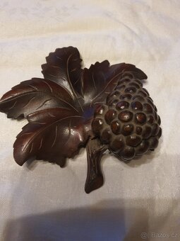 Starožitný dřevěný kalamar - 4