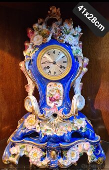 Hodiny starožitné krbove ,podlahove,nastenne rôzne - 4