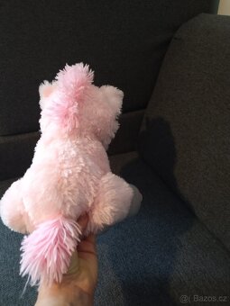 Plyšák jednorožec sedící - 4