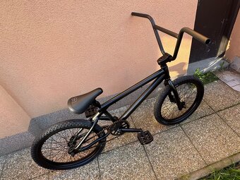 BMX kolo – značkové, černé, s novým velkým volantem - 4