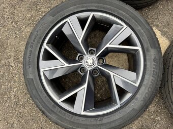 19” Alu kola Škoda Kodiaq vč letních pneu 90% dot 38/24 - 4