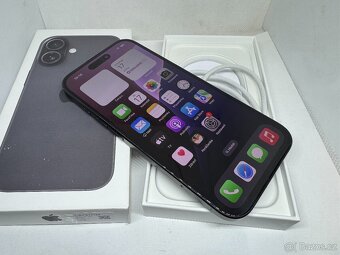 iPhone 16 128GB Black, Apple záruka, komplet - 4