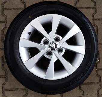 Disky originální Škoda Citigo 4x100 R14 Apus - 4