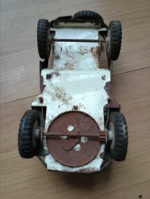Kovová hračka JEEP Policie - 4