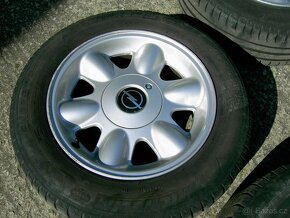AL kola orig. OPEL 15" ET 33, pneu Michelin 195/65/15 - 4