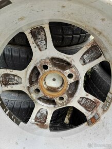ALU KOLA 14, 4x98 FIAT, obuté 185/70/14 ZIMNÍ - 4