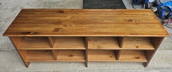 Botník-lavice Ikea Leksvik mořidlo antik - 4