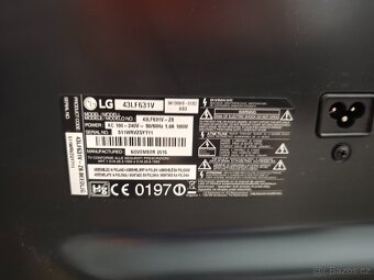 Televize LG 43LF631V - 4