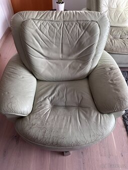 Kožená sedací souprava - 4