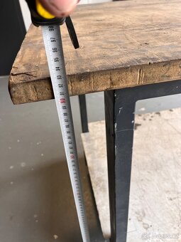 Dílenský pracovní stůl na kolečkách - 4