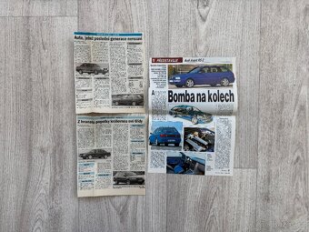 Audi kartičky a Audi plakáty, Audi testy - 4