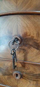 Biedermeier - komoda - 4