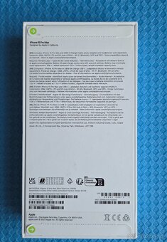 iPhone 15 Pro Max 256GB modrý NOVÝ NEROZBALENÝ - 4