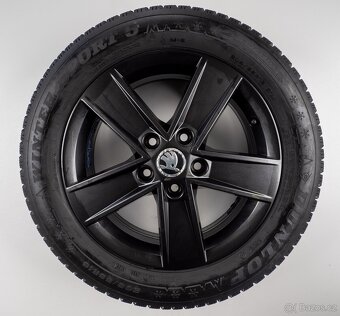 Škoda Octavia - Originání 16" alu kola - Zimní pneu - 4