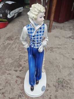 Keramická figurka, ruční výroba Vídeň - 4