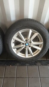 ORIGINÁLNÍ ALU KOLA BMW X5 8,5Jx18H2 + ZIMNÍ PNEU - 4