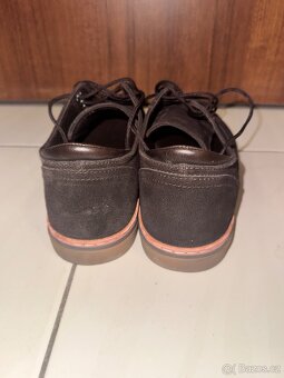 Tmavě hnědé polobotky Gant - 4