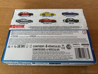 Hot Wheels - sada 6 kovových modelů ve velmi dobrém stavu - 4