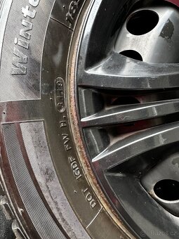 5x100 R15 5,5J ET40 + 185/65 88V Hankook zimné - 4