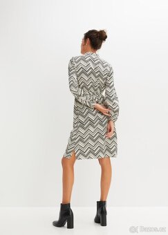 Elegantní krásné šaty s páskem 48/50 - 4