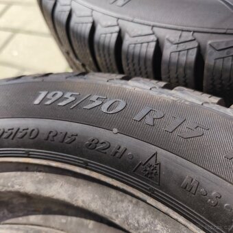 Zimní sada na Mercedes Benz A 195/50/r15 - 4