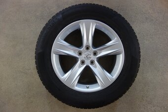 Lexus RX alu kola 5x114,3 Continental 235/65/18 zimní, TPMS - 4