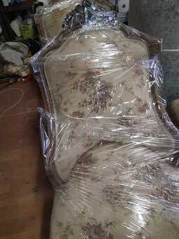 Starožitné křesla 4kusy-6600,-kč - 4