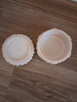 Skleněná dóza Astra Jablonecké sklo  Skončeno - 4