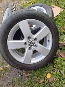 Alu kola 5x112 originál VW 205/55 R16 - 4