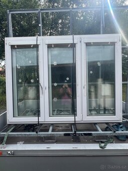 Okna PVC bílá (dvojsklo) plně funkční - 4