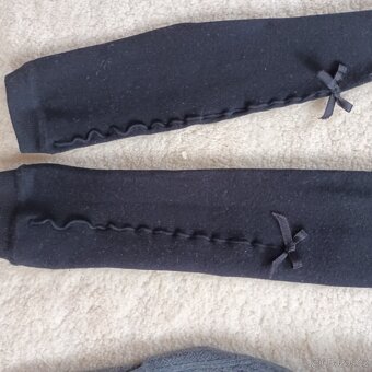 2x punčocháče teplé 13-14 roků - 4