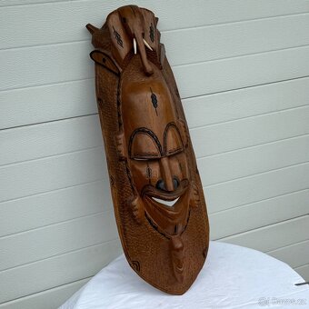 Veliká africká maska 77cm - 4