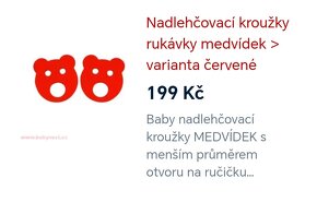 Plavecký pás Dena 100 cm, rukávky, medvídek - 4