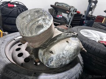 motor z motocyklu ČZ 150 - 4