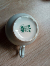 Sada - porcelánový šálek s podšálkem - 4